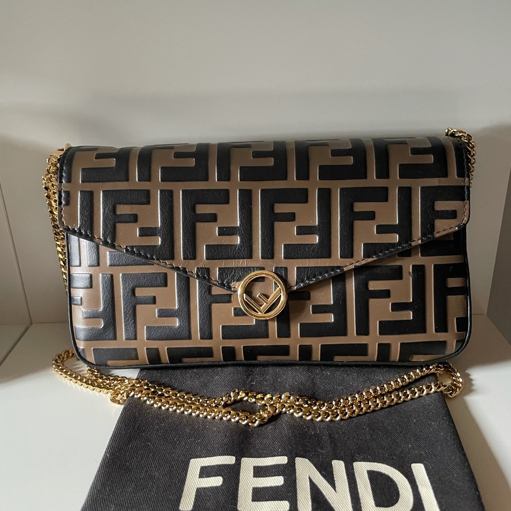 SOLD Authentic Fendi Wallet on Chain